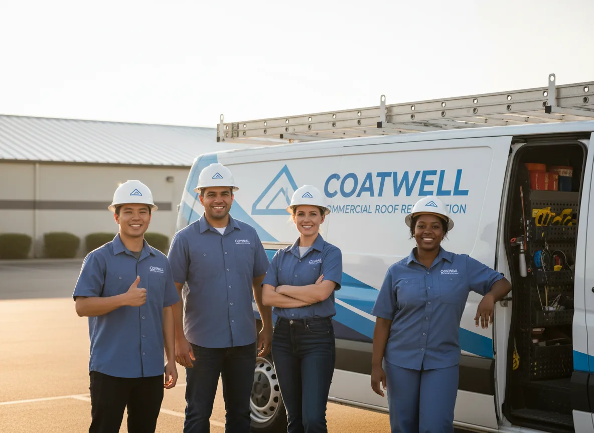 Commercial roof coating company in Eudora, KS